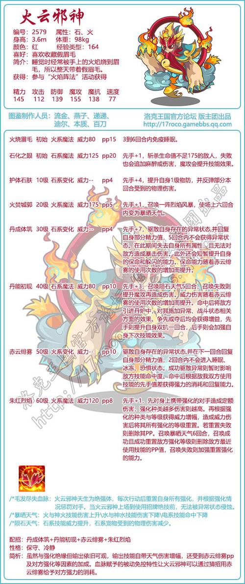 洛克王国火焰战神怎么培养,洛克王国烈焰火神-第7张图片-文史